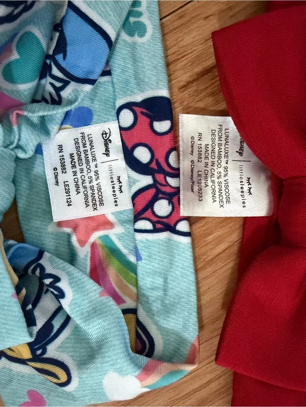 Little sleepies minnie bows disney bows